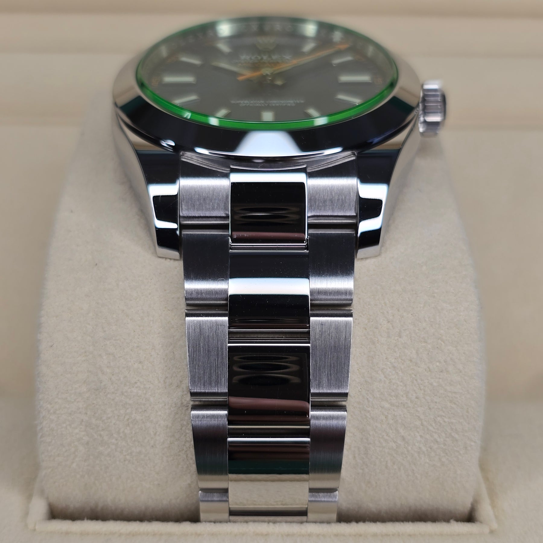 Rolex Milgauss bleu