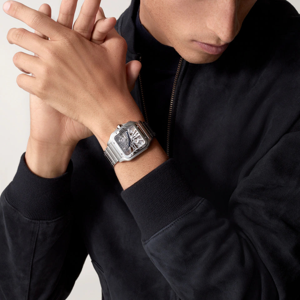 Cartier Skeleton de santos