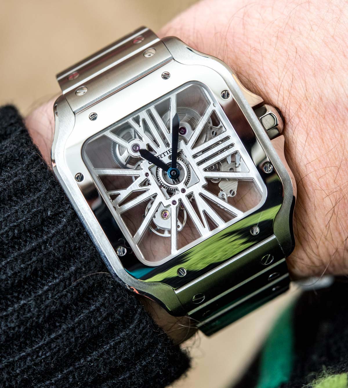 Cartier Skeleton de santos