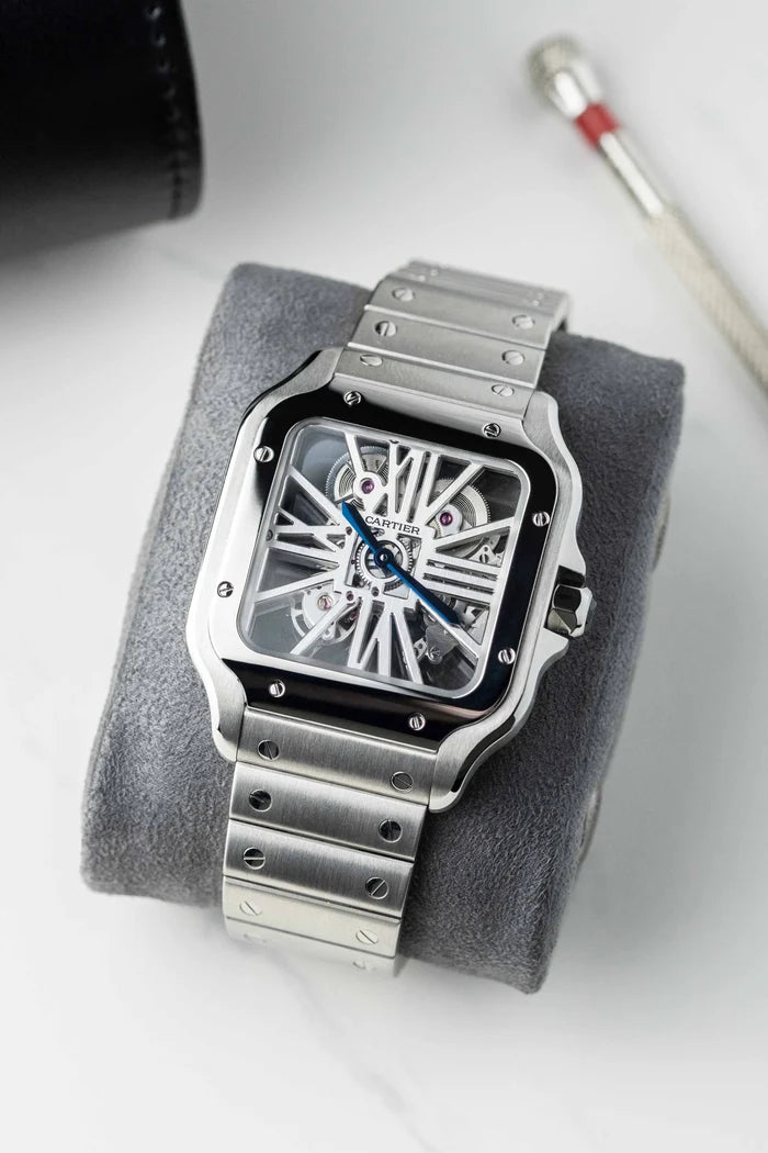 Cartier Skeleton de santos