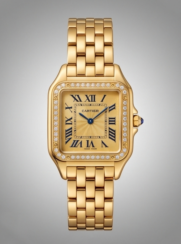 Cartier Panthere Full Gold Diamonds