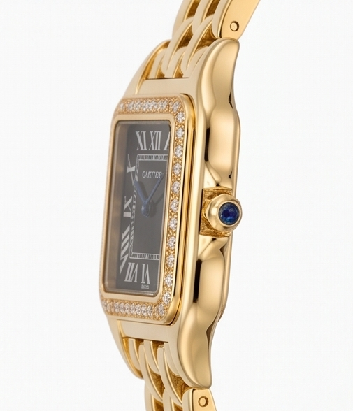 Cartier Panthere Gold Black Diamonds