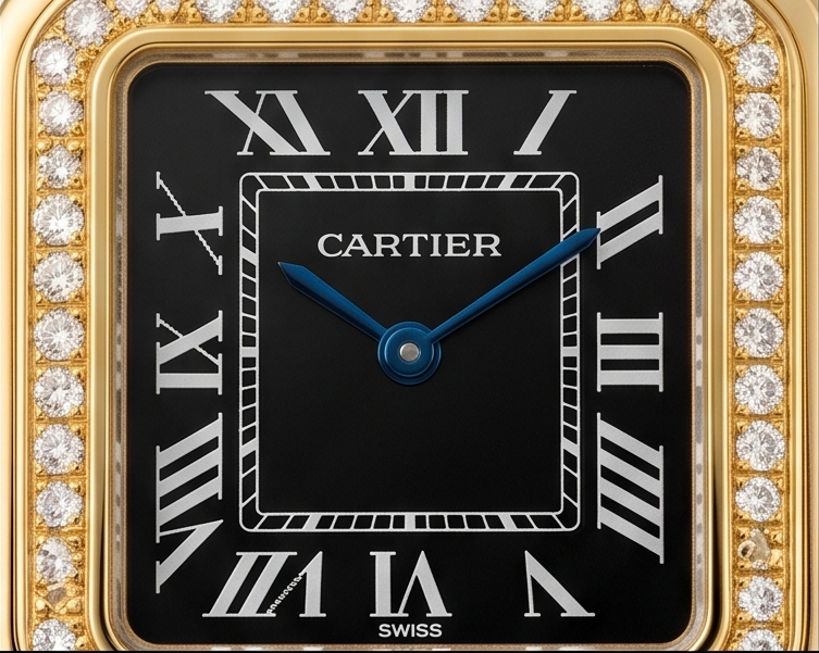 Cartier Panthere Gold Black Diamonds