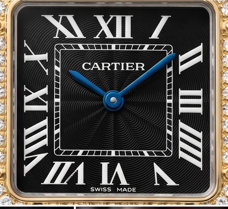 Cartier Panthere Two tone Black Diamonds