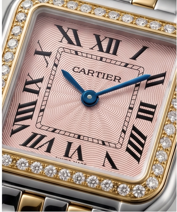 Cartier Panthere Two tone pink Diamonds
