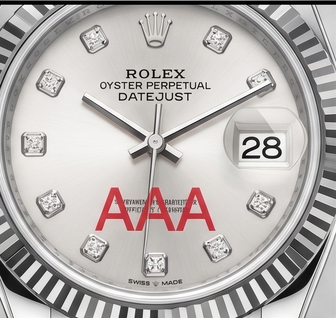Rolex Datejust blanc 28mm