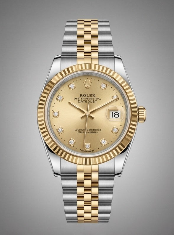 Datejust Yellow Rolesor Diamonds
