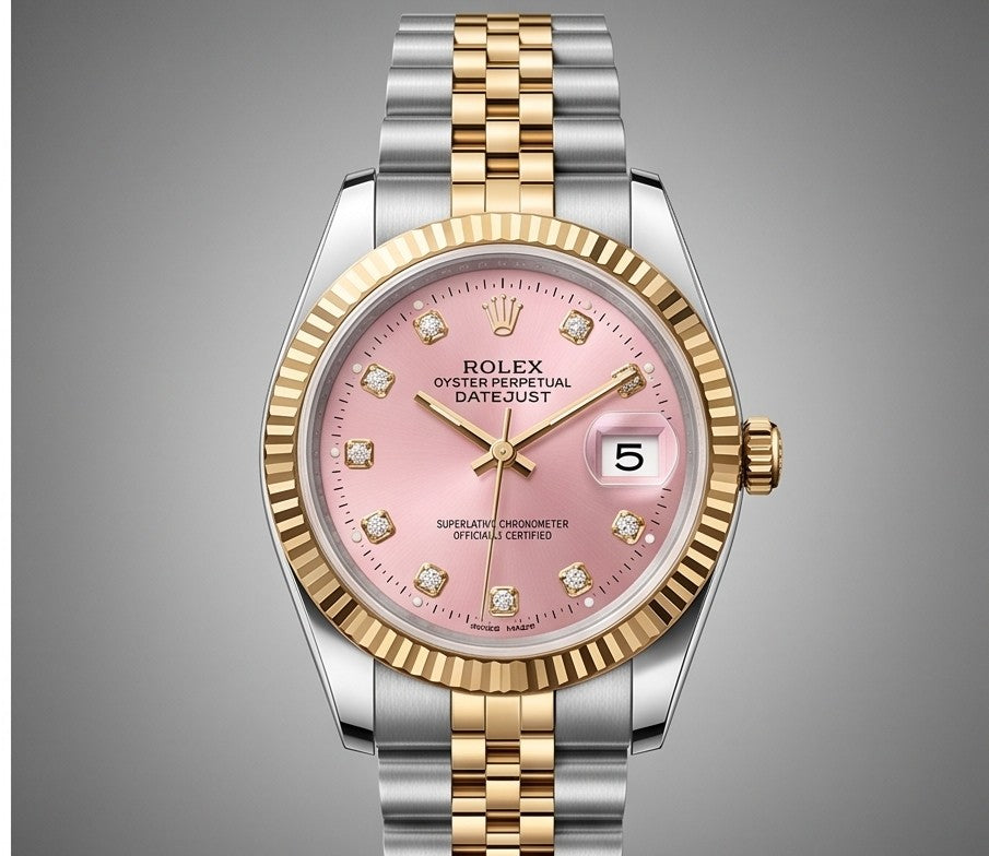 Datejust pink Diamonds