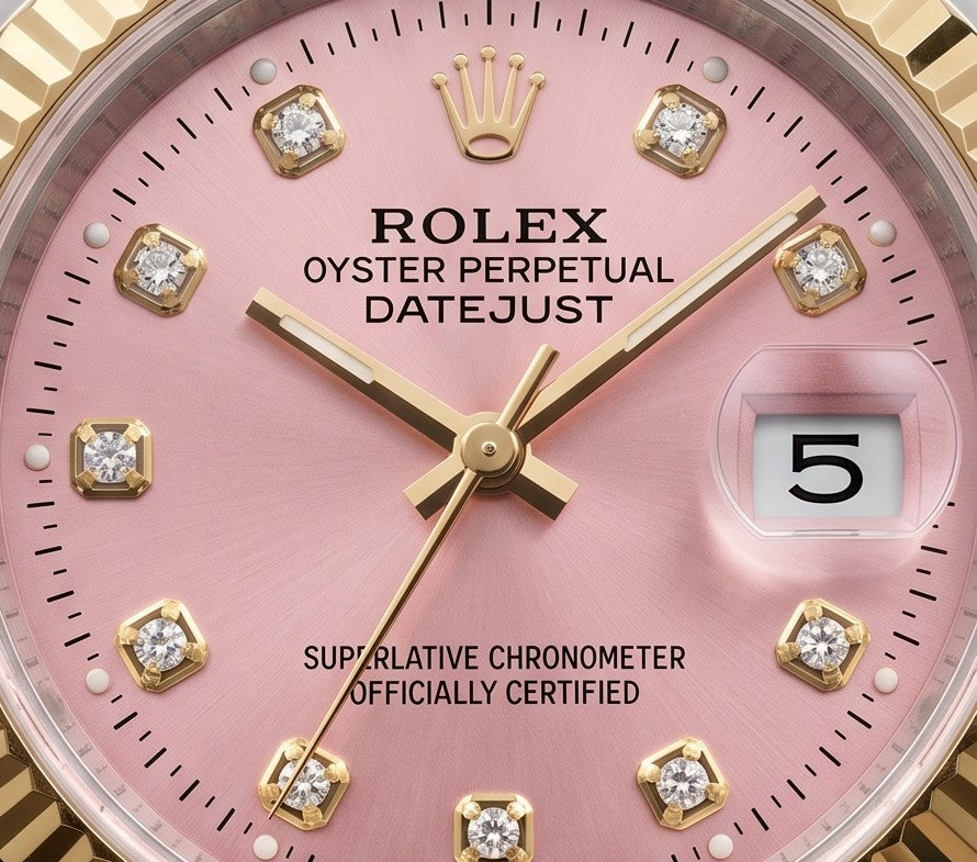 Datejust pink Diamonds