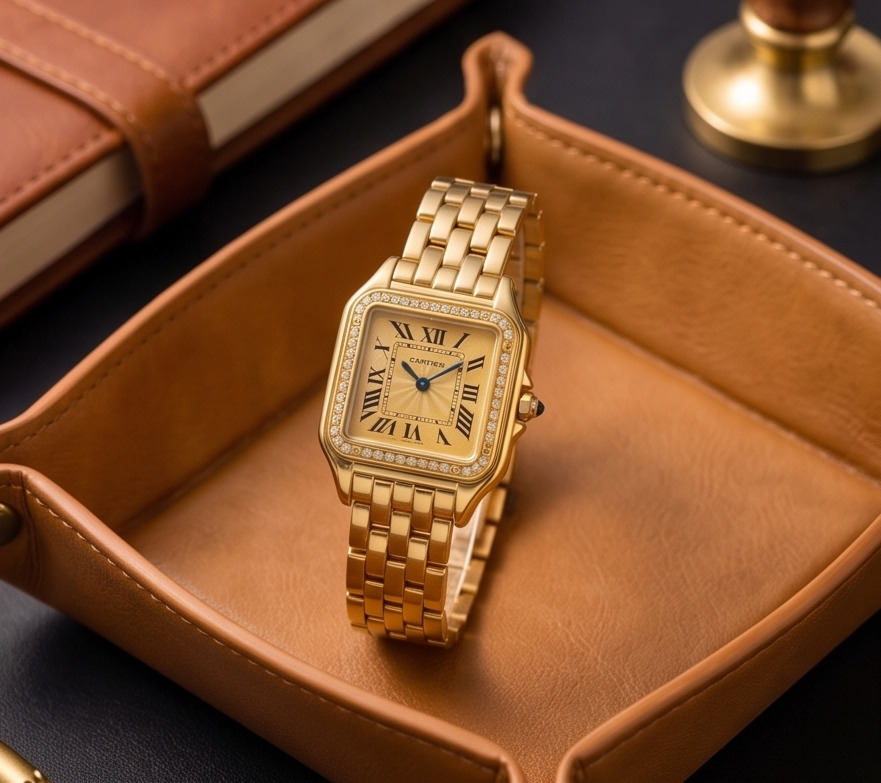 Cartier Panthere Full Gold Diamonds