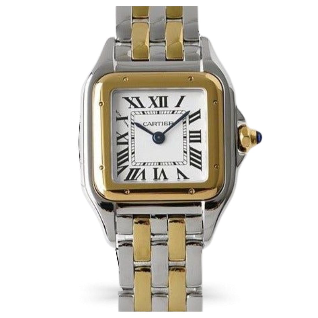 CARTIER PANTHERE ROSE GOLD STEEL
