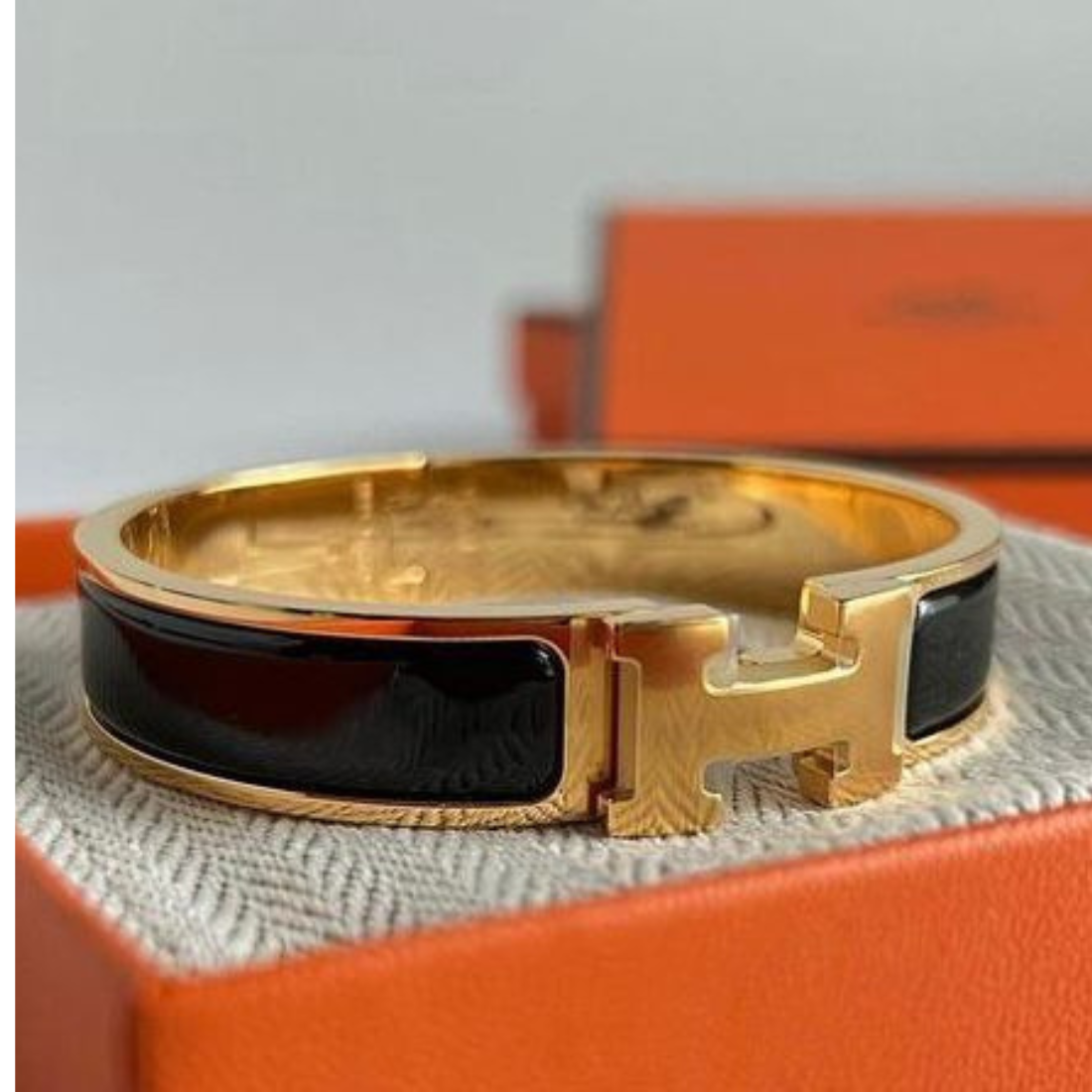 Bracelet Hermès Clic H Black
