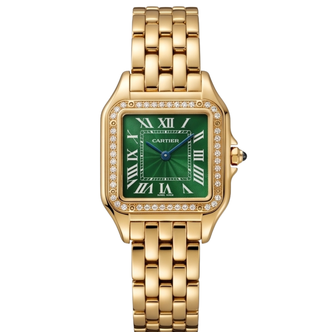 Cartier Panthere Gold Green Diamonds