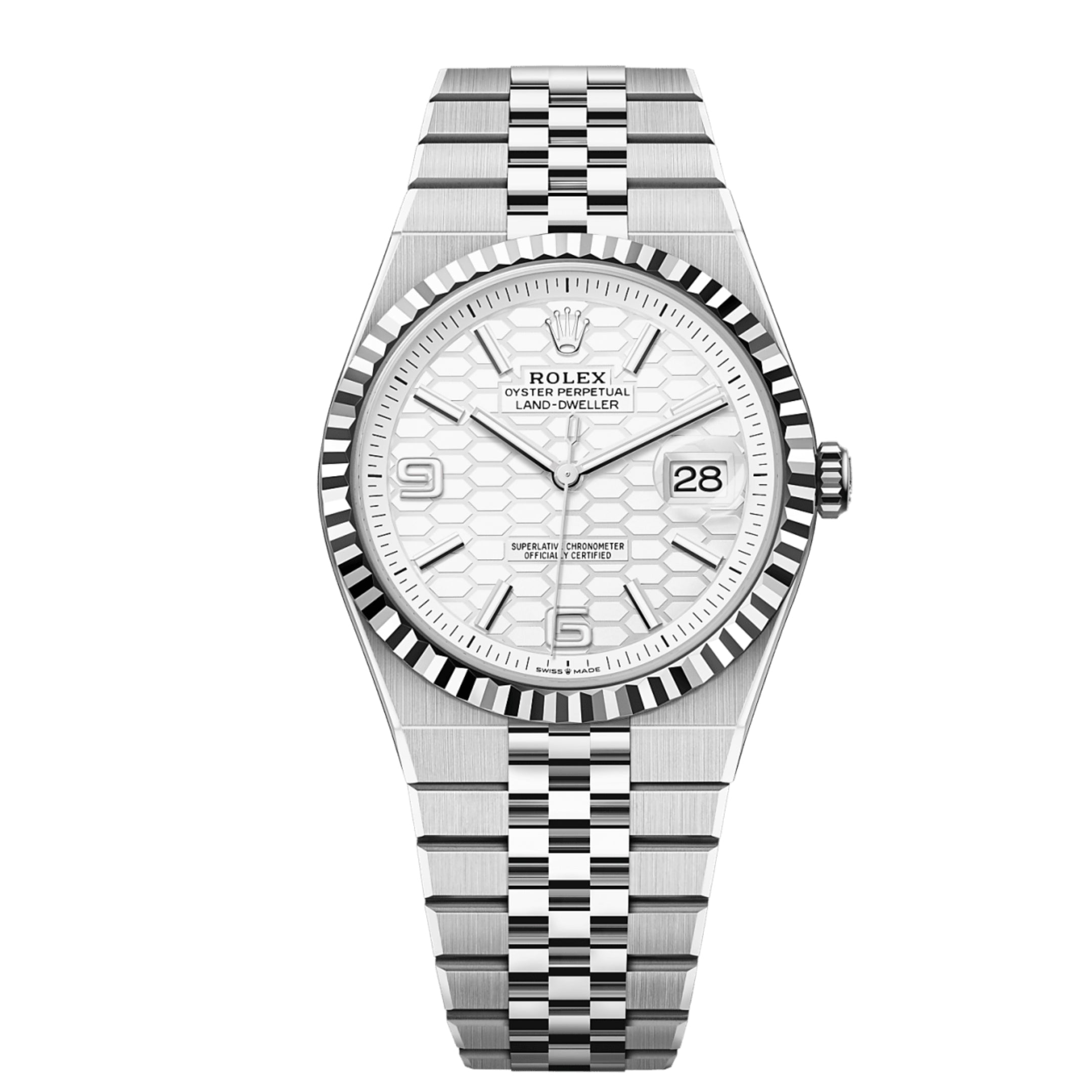 Rolex Land-Dweller white