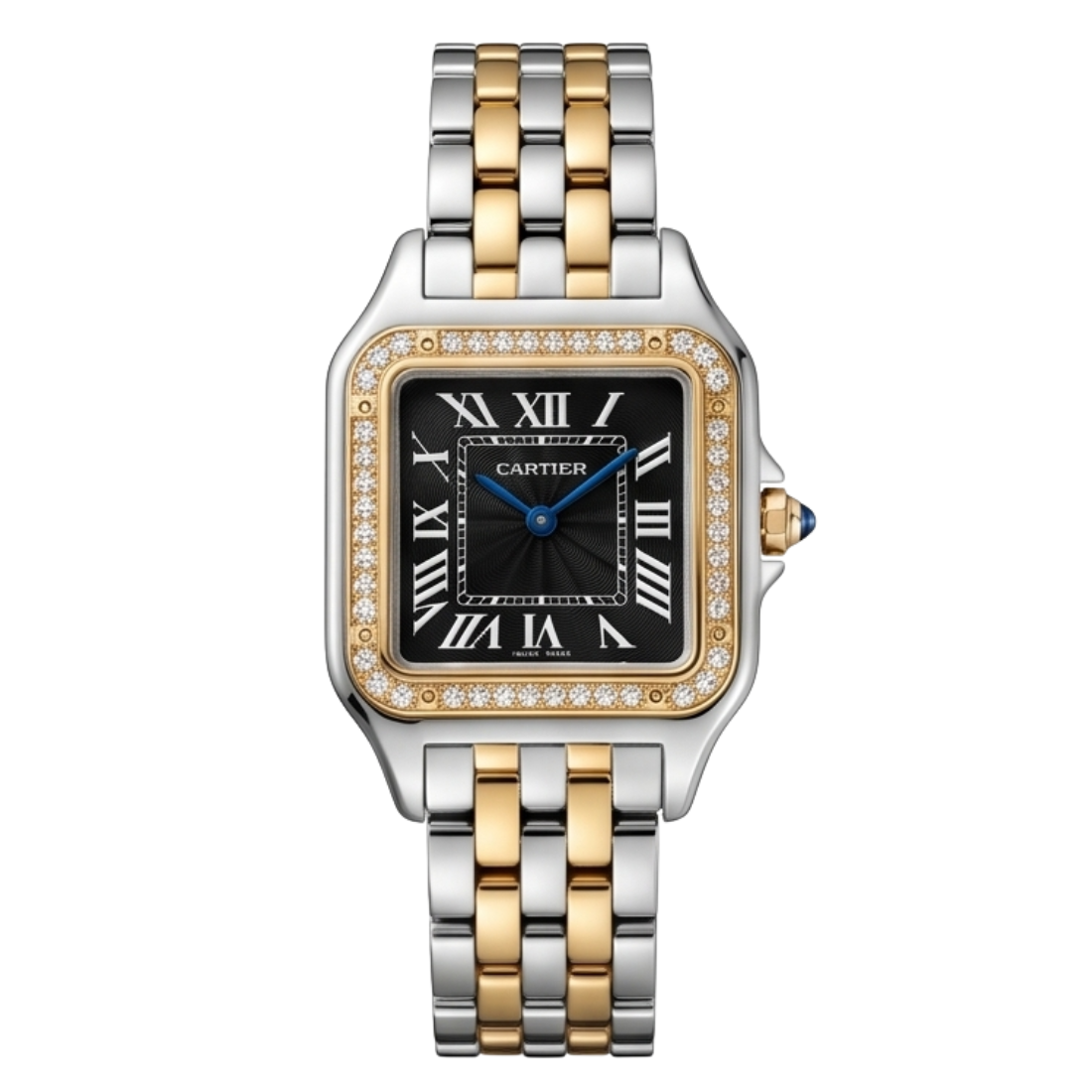 Cartier Panthere Two tone Black Diamonds