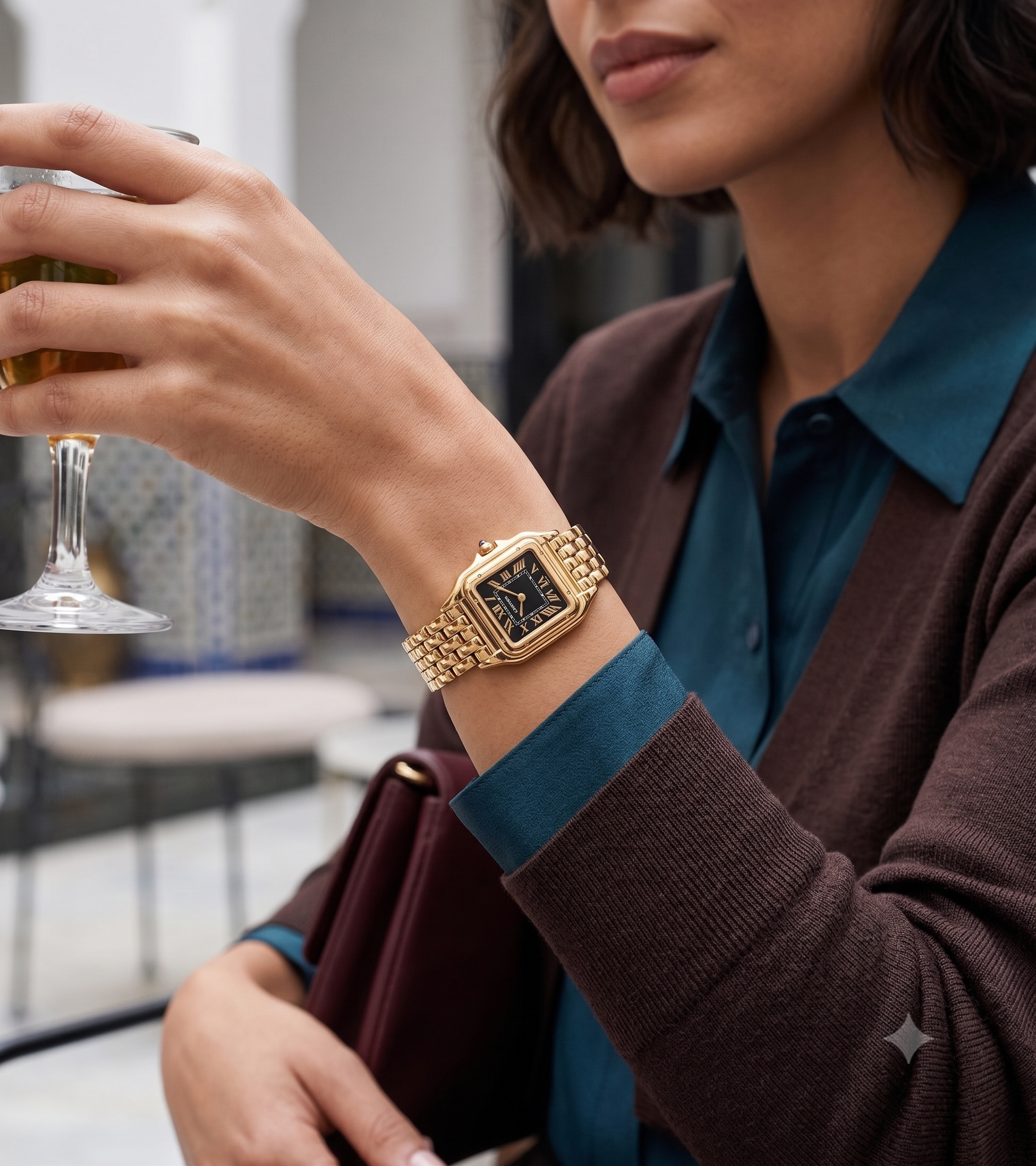Cartier Panthere Gold black