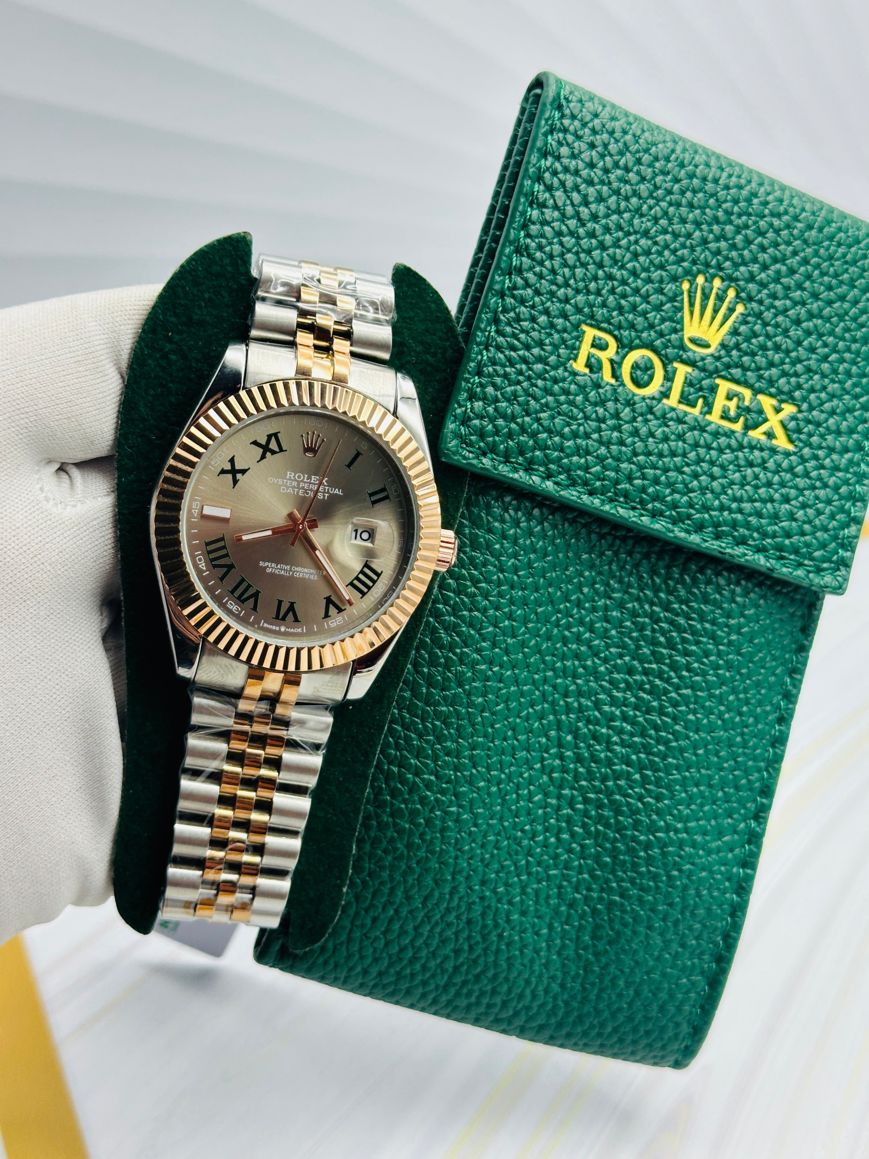 Wimbledon two-tone rose gold