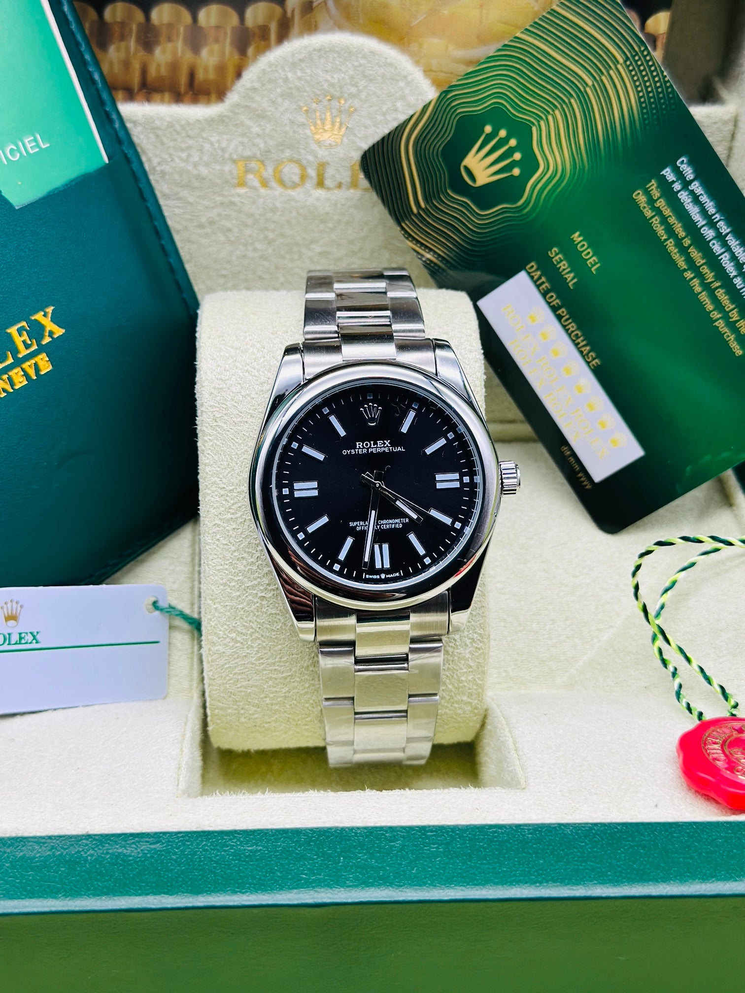 Rolex oyster noir