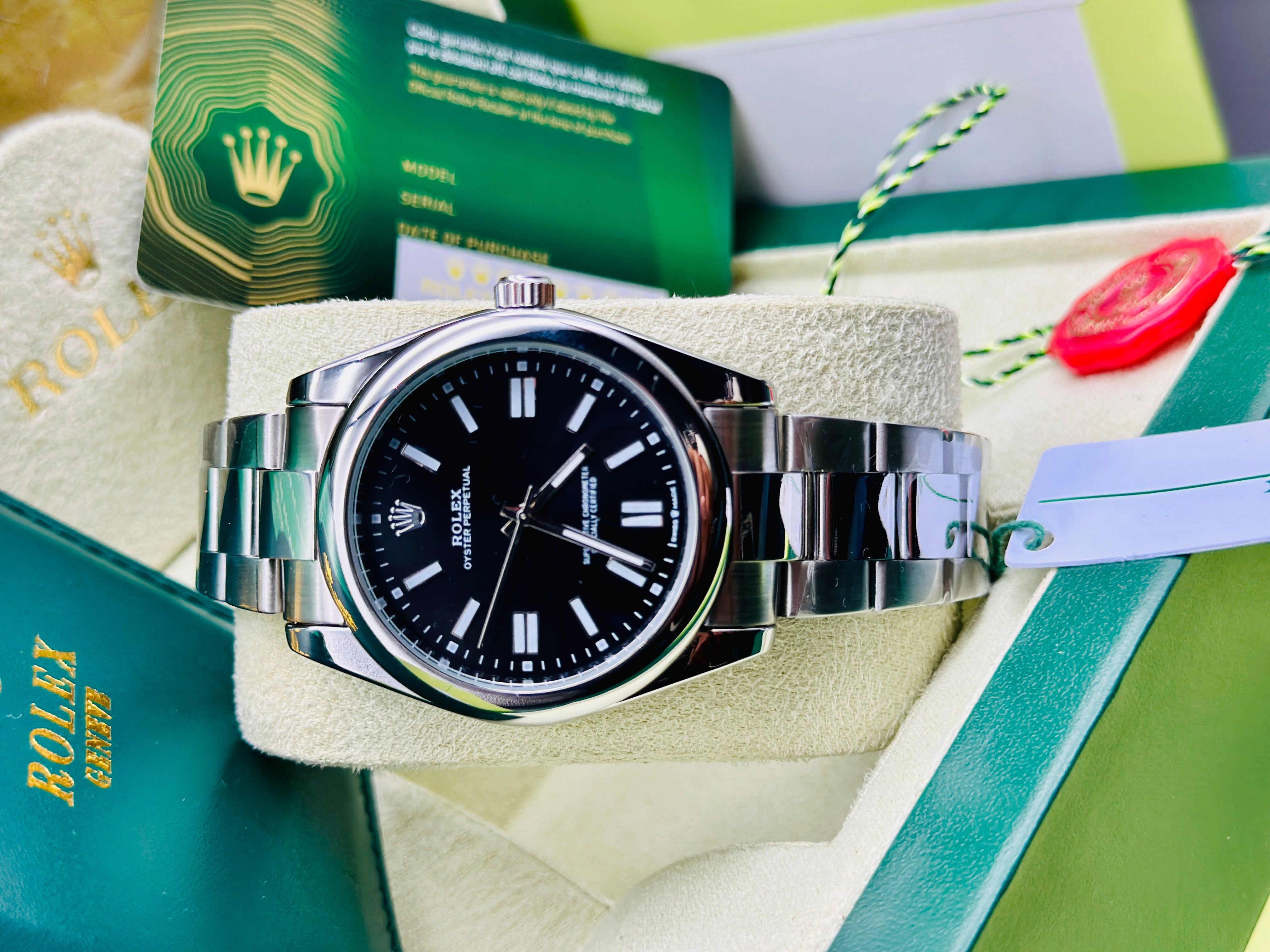 Rolex oyster noir