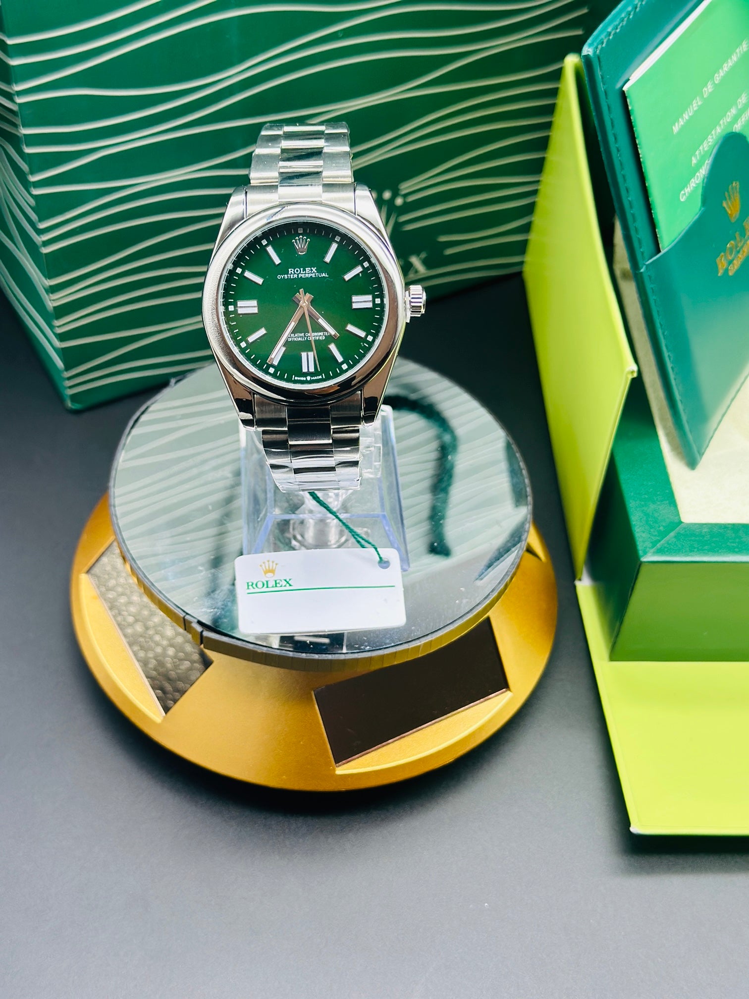 Rolex oyster vert