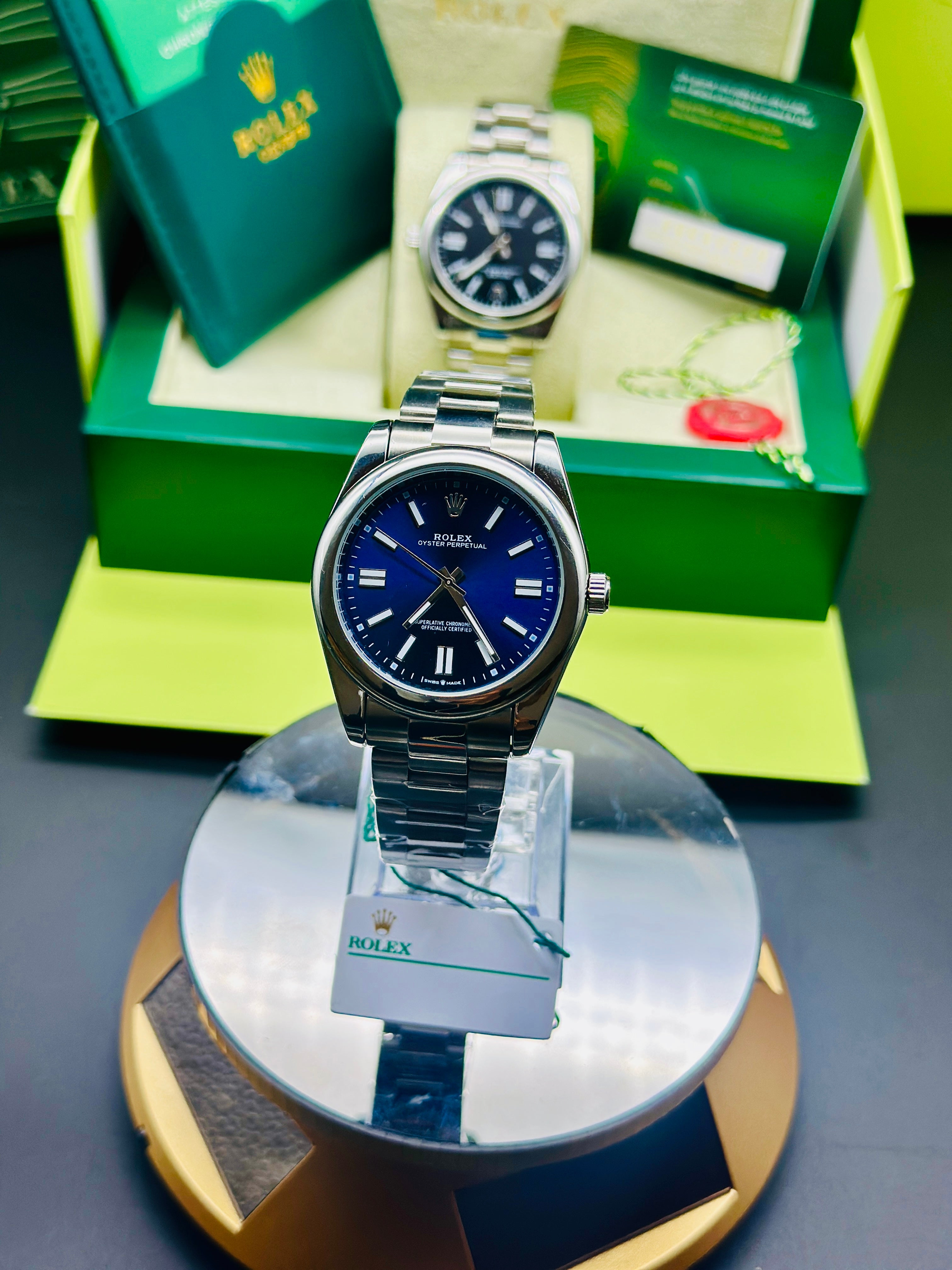 Rolex oyster bleu