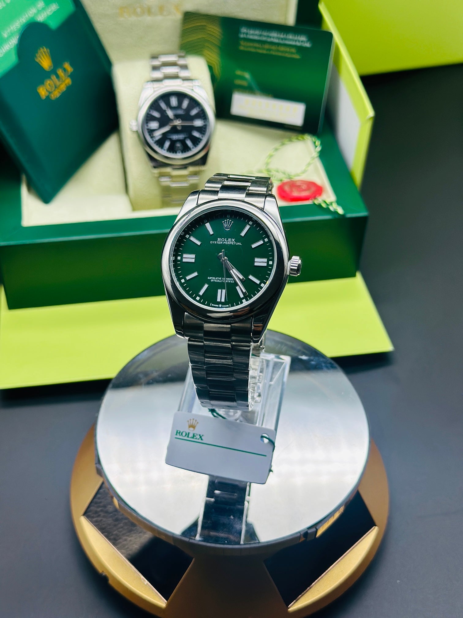 Rolex oyster vert