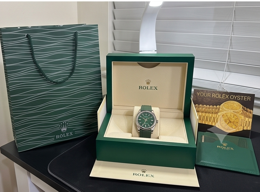Rolex oyster vert oysterflex
