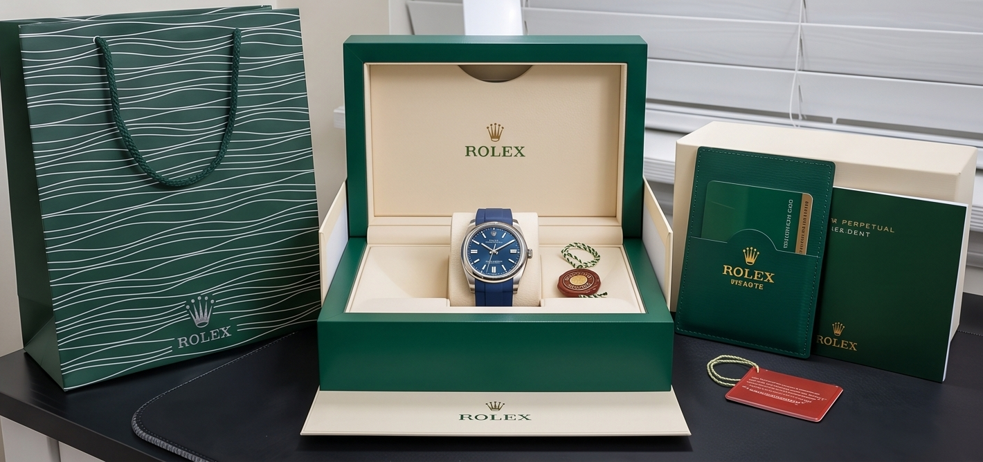 Rolex oyster bleu oysterflex