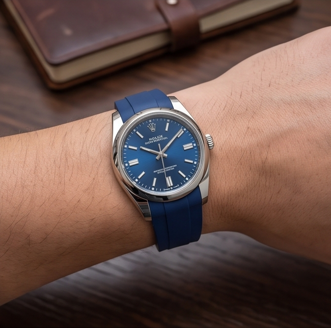 Rolex oyster bleu oysterflex