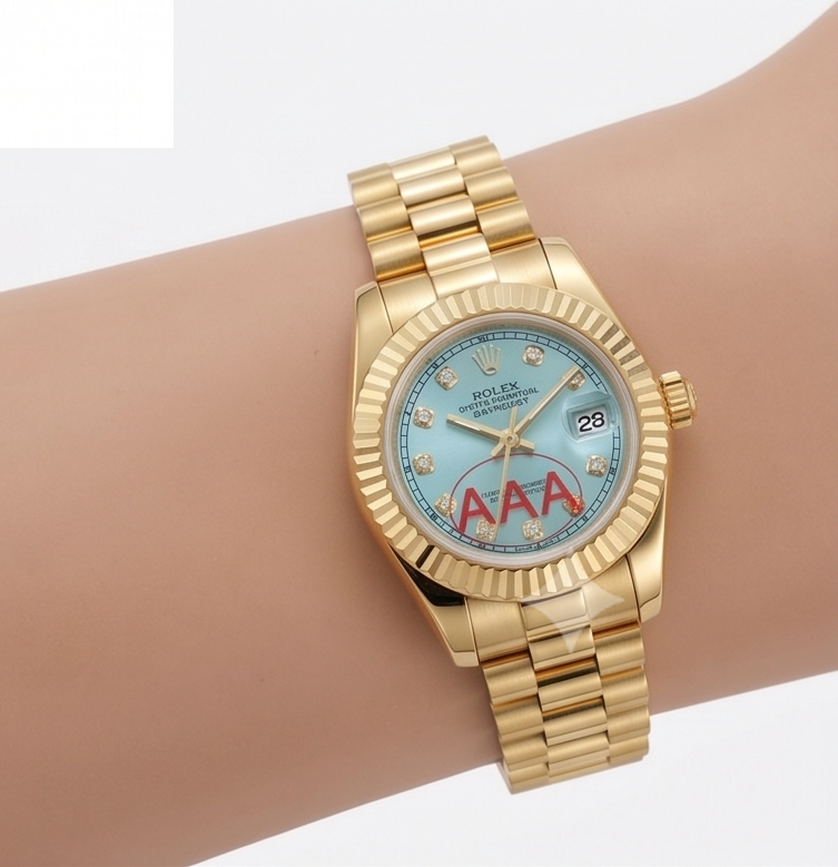 Rolex Datejust bleu ciel 28mm
