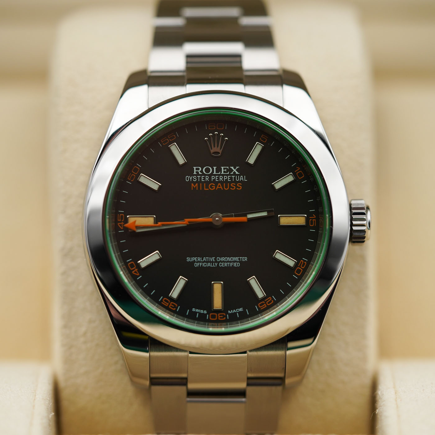 Rolex Milgauss noir