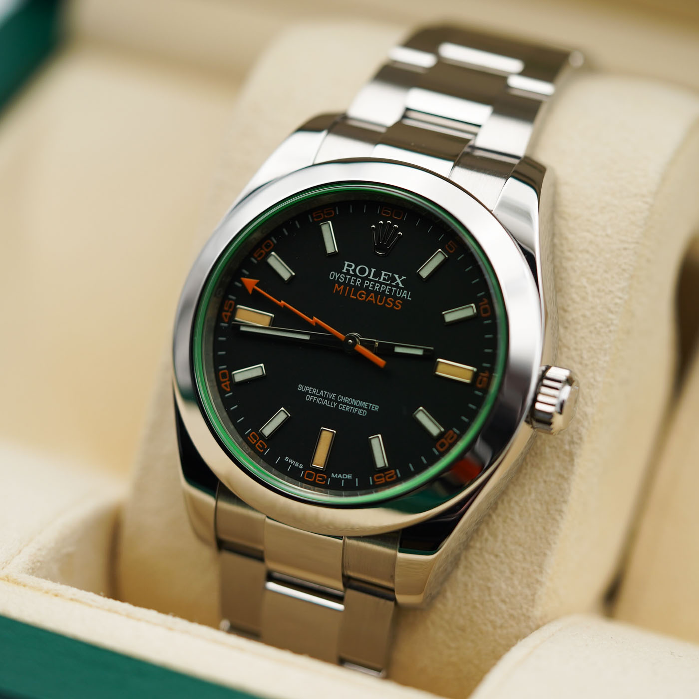 Rolex Milgauss noir