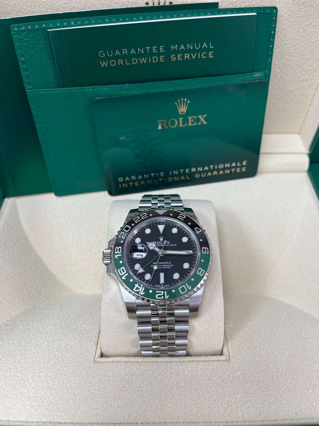 Rolex gmt master 2 sprite jubilee