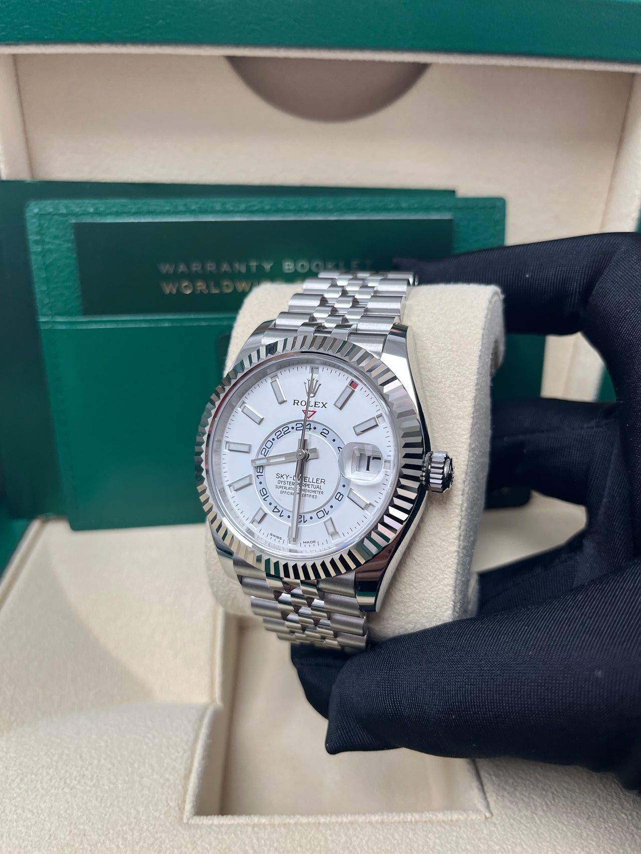 Rolex Sky-Dweller white