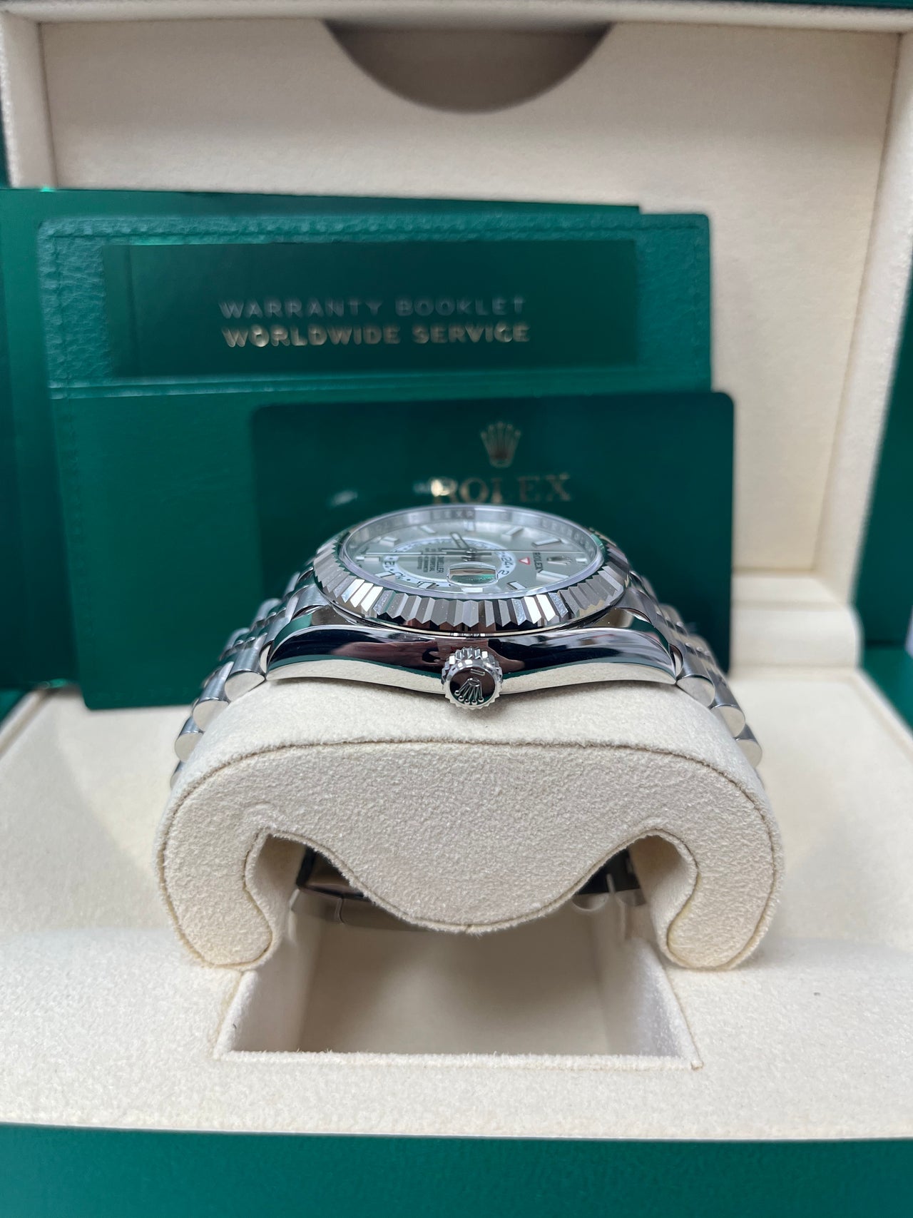 Rolex Sky-Dweller white