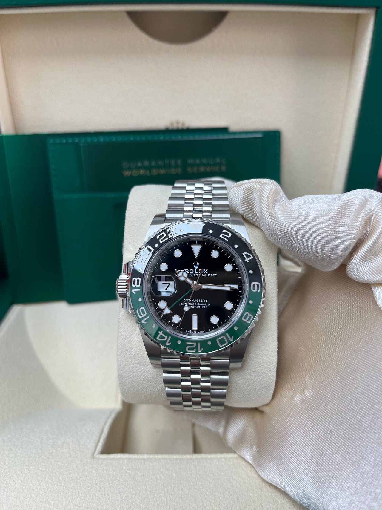 Rolex gmt master 2 sprite jubilee