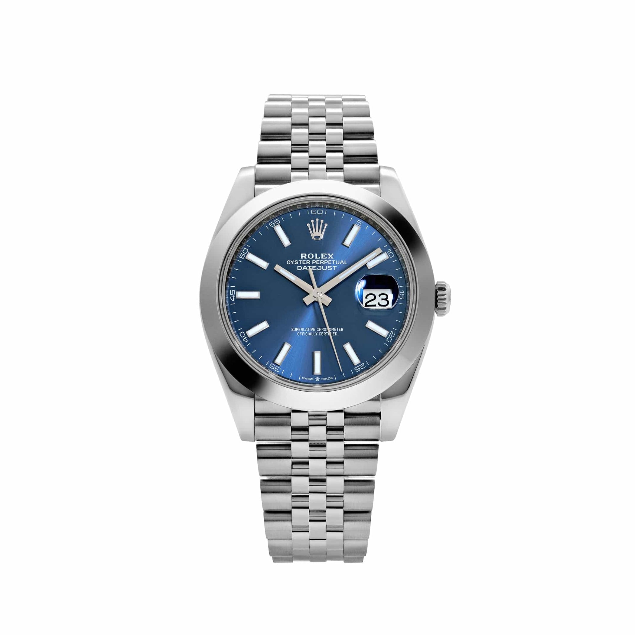 Rolex Datejust blue dial