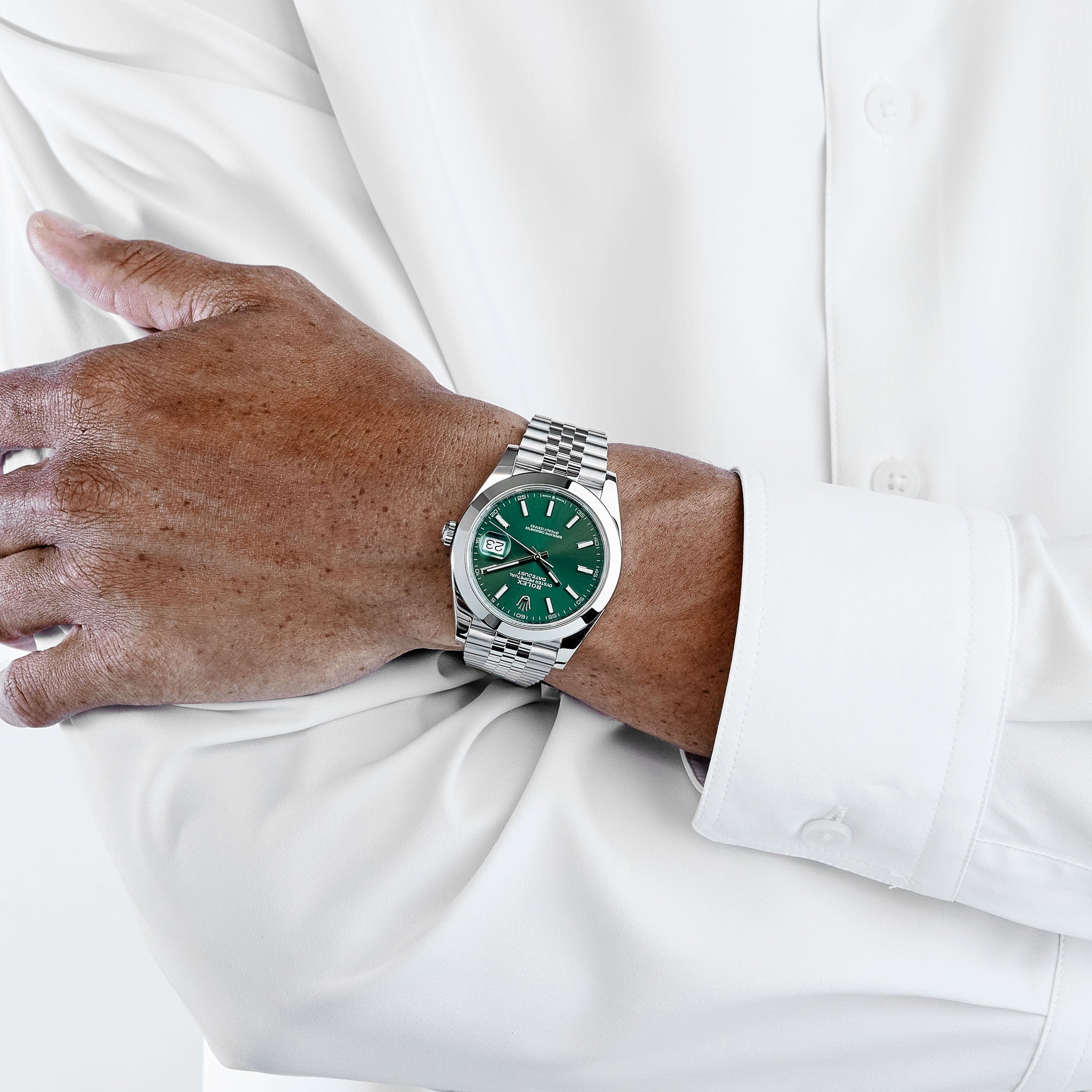 Rolex Datejust green