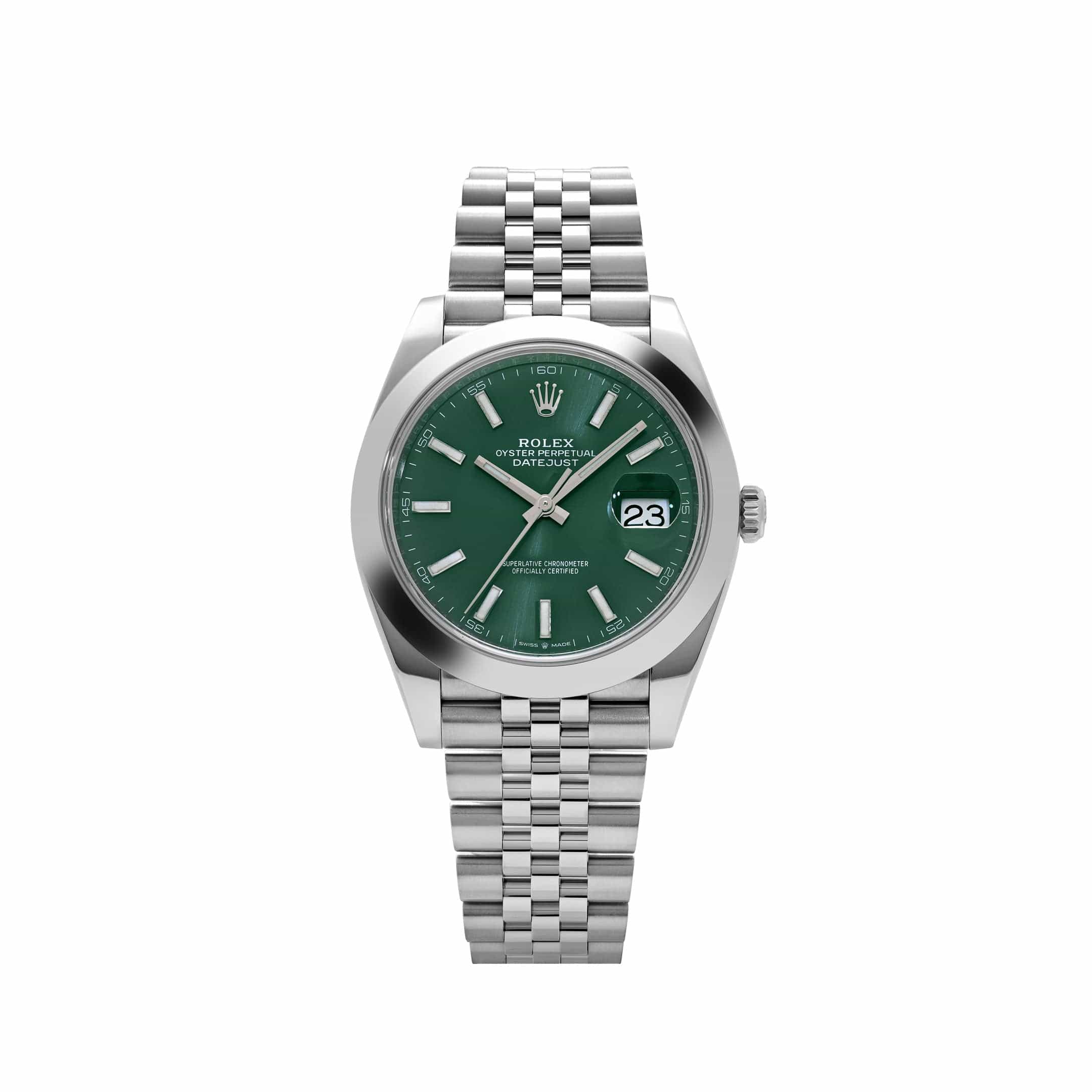 Rolex Datejust green