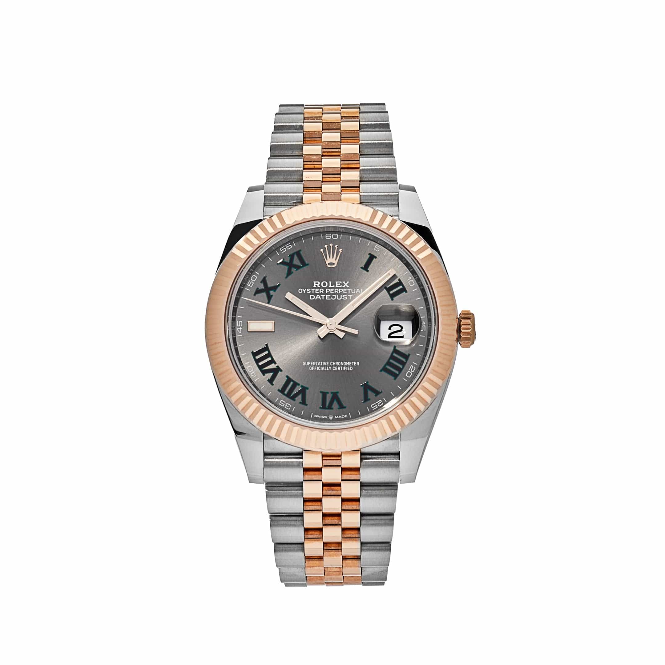 Wimbledon two-tone rose gold