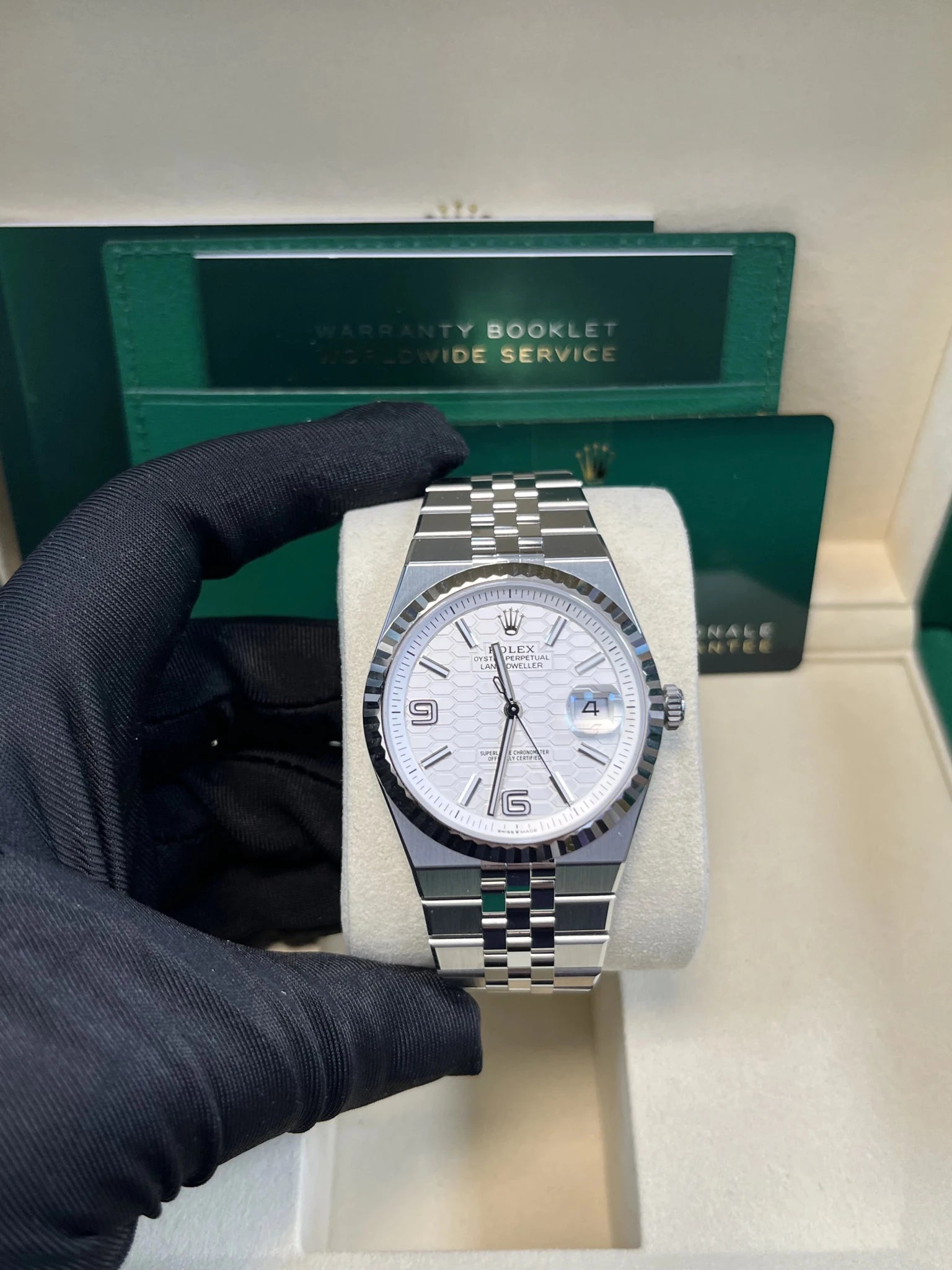 Rolex Land-Dweller white