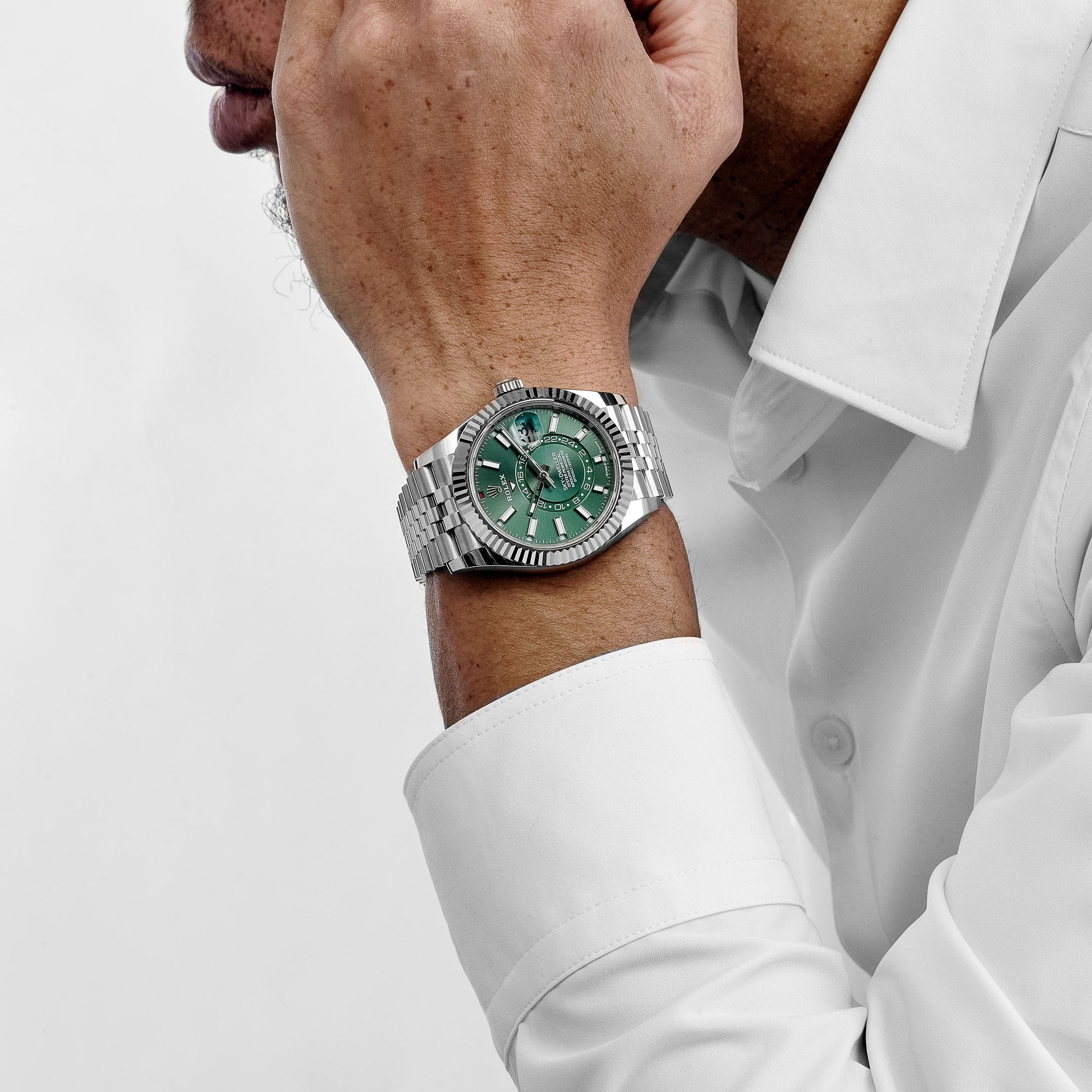 Rolex Sky-Dweller Mint Green