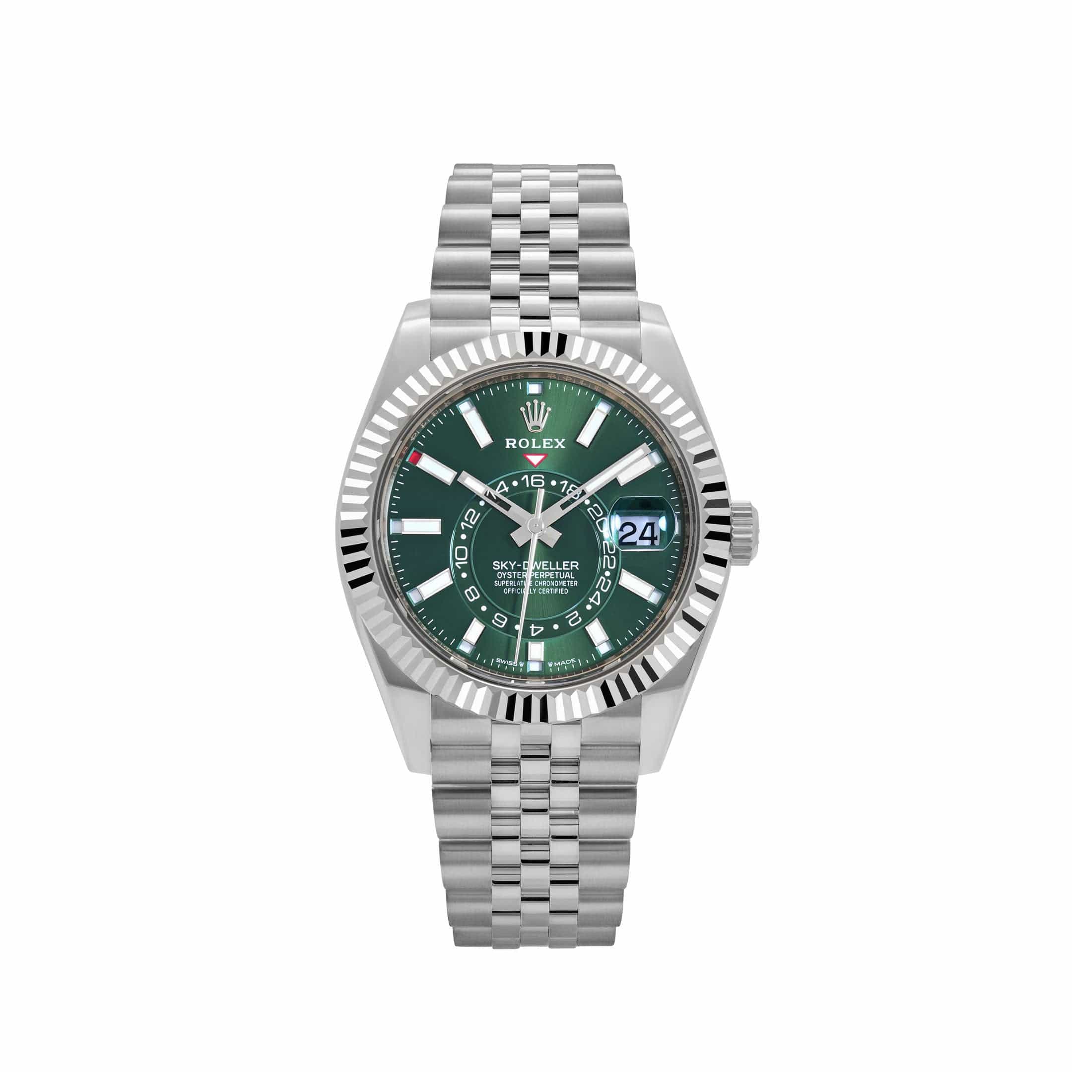 Rolex Sky-Dweller Mint Green