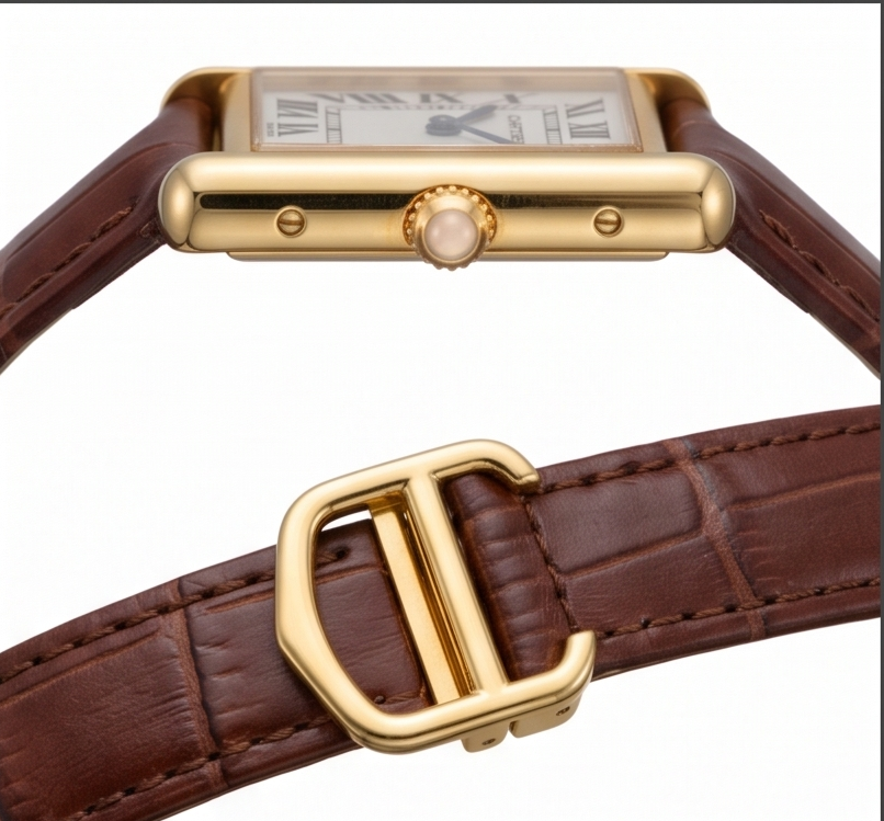 Cartier tank louis en or jaune