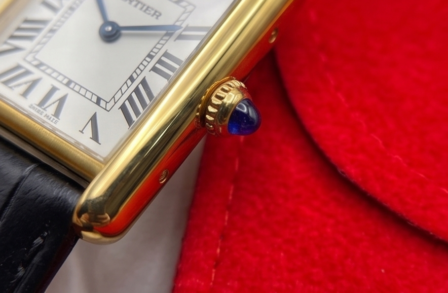 Cartier tank louis en or black
